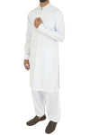 White Shalwar Qameez For Boys BQ-40603