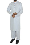 Image of Men Men Shalwar Qameez in White SKU: RQ-40303-Small-White