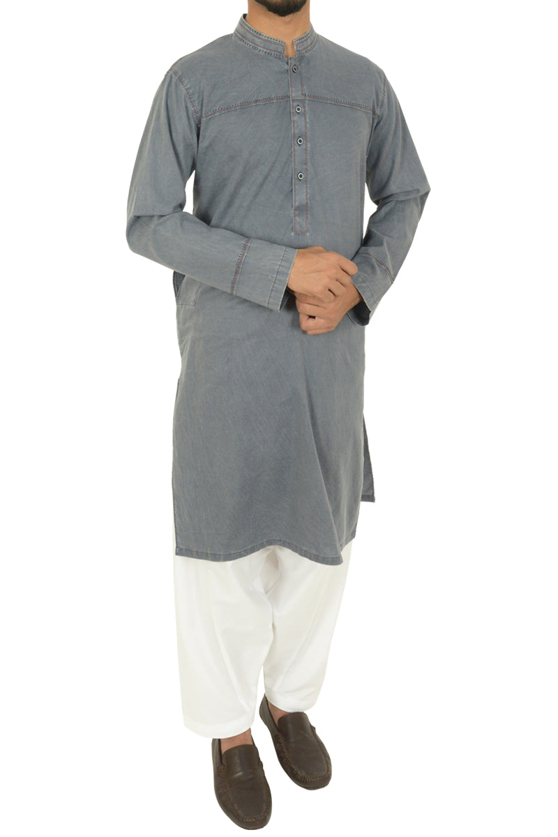 Vintage Grey Kurta BDK-40506