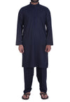 Image of Men Men Shalwar Qameez Dark Blue Shalwar Qameez Suit. RQ-39117