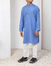 Sky Blue Kurta Pajama For Kids AKP-42159