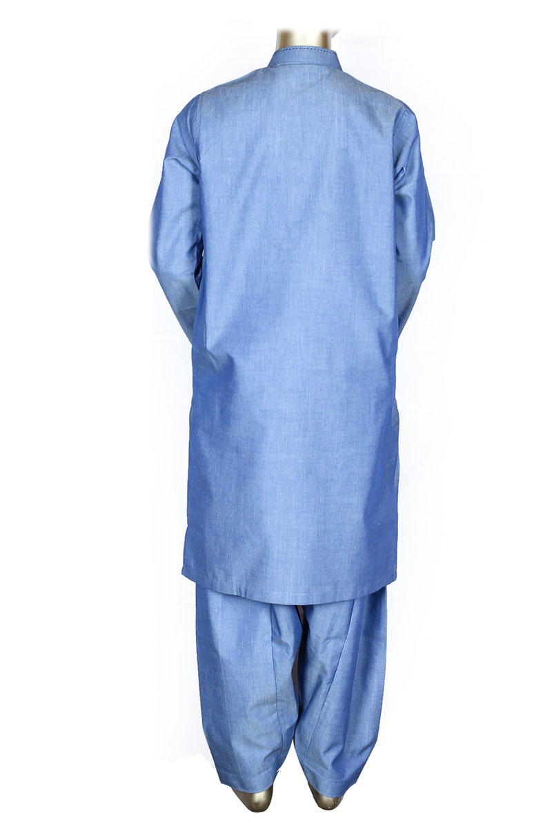 Blue Qameez Shalwar for Kids AQ-41707