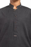 Charcoal Grey Shalwar Qameez BQ-39512