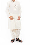 French Cream Shalwar Qameez BQ-39614