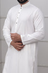 Off White Shalwar Qameez for Men RQ-40325