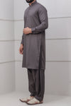 Dark Grey Shalwar Qameez for Men RQ-40315