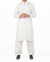 Image of Men Men Shalwar Qameez Off White basic Shalwar Qameez suit in Blended Fabric. Product Code RQ-16128