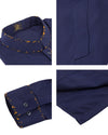 Royal Blue Shalwar Qameez suit in blended fabric with detailed embroidery & applique work. Product Code RQ-16158