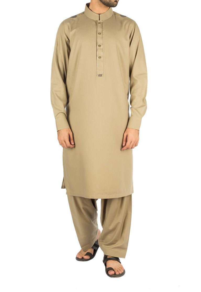 Image of Men Men Shalwar Qameez Moss Green Suit in Blended fabric. Product Code RQ-16260