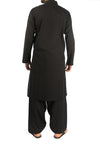 Black Shalwar Qameez suit. RQ-16280