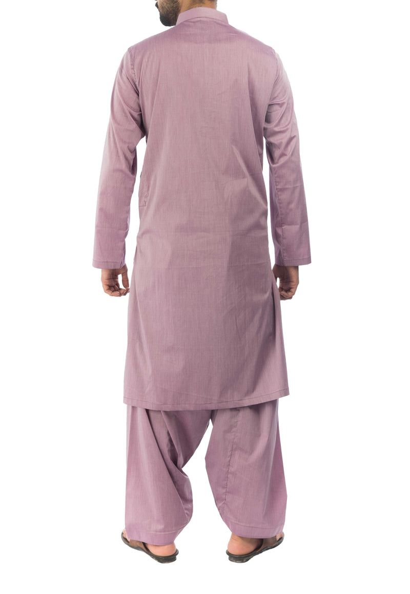 Image of Men Men Shalwar Qameez in Mulberry SKU: RQ-17140-Small-Mulberry