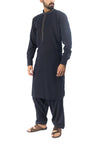 Oxford Blue  Shalwar Qameez Suit. RQ-17152