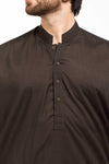Olive Green Shalwar Qameez Suit. RQ-17207