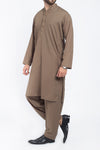 Olive Green Shalwar Qameez Suit. RQ-39220