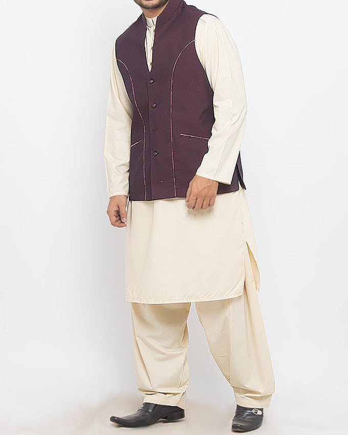 Image of Men Waist Coat Elegance -3 Product Code: RWC-013