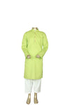Bright Green Kurta Shalwar For Kids ASK-40714